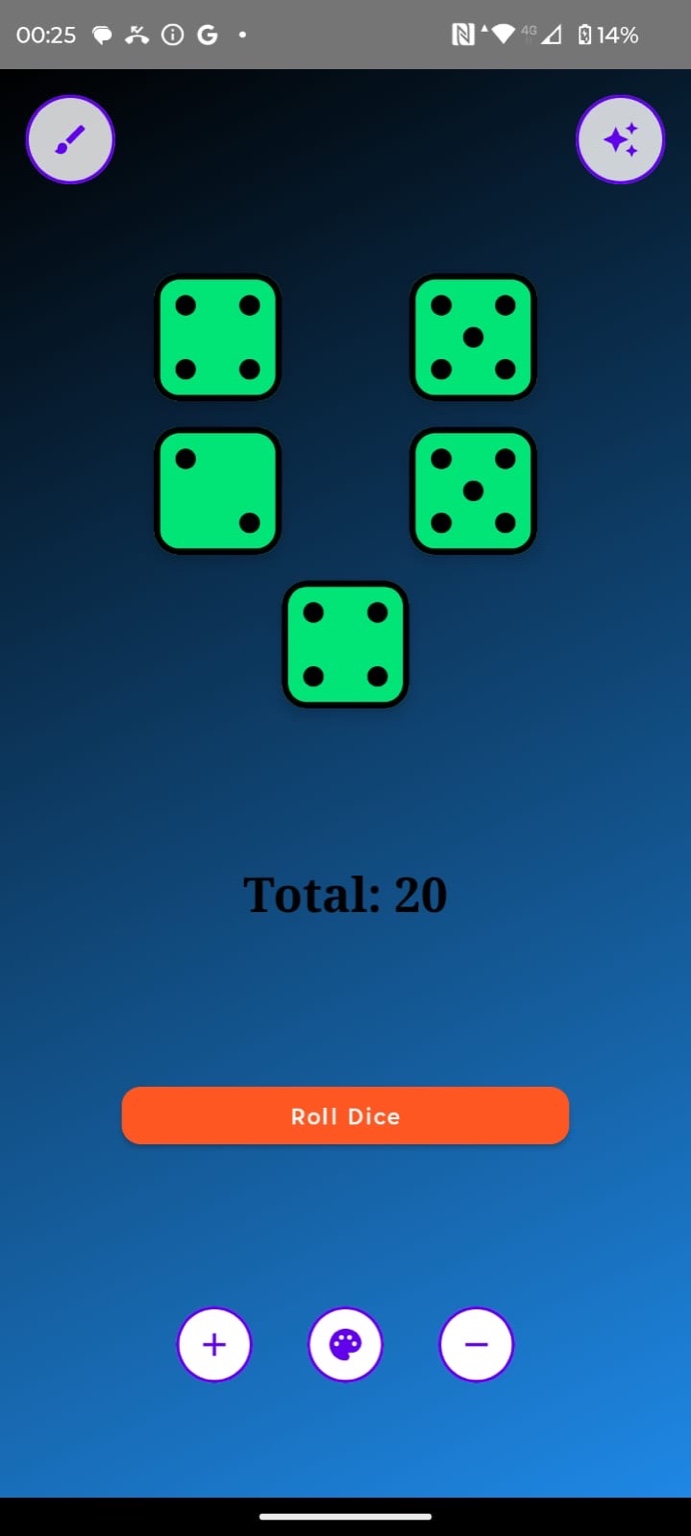 Multiple dice grid